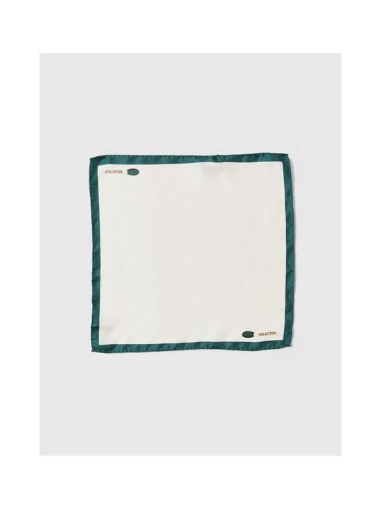 Selected - SlhLandon Silk Pocket Square -taskuliina - DARK GREEN | Stockmann - photo 2