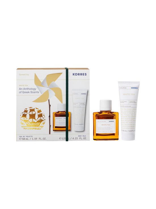 Korres - White Tea EdT & Body Milk Set kosmētikas komplekts 50 + 125 ml - NOCOL - photo 1 Korres - White Tea EdT & Body Milk Set kosmētikas komplekts 50 + 125 ml - NOCOL | Stockmann - photo 1