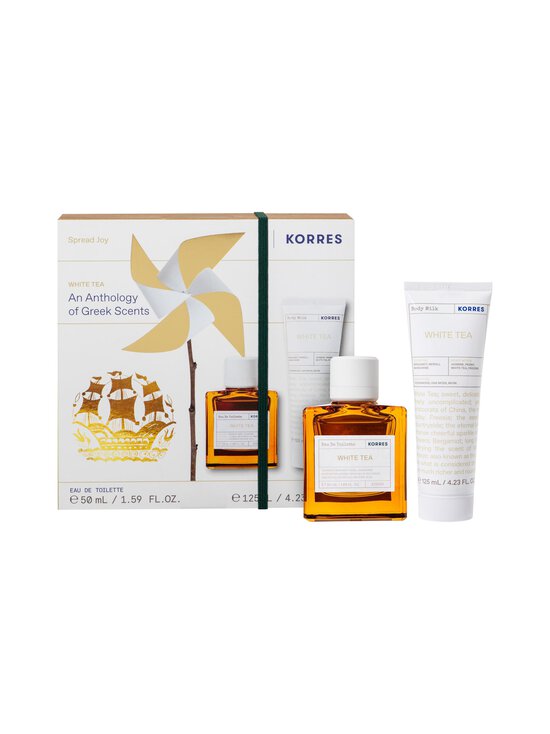 Korres - White Tea EdT & Body Milk Set kosmētikas komplekts 50 + 125 ml - NOCOL - photo 2 Korres - White Tea EdT & Body Milk Set kosmētikas komplekts 50 + 125 ml - NOCOL | Stockmann - photo 2