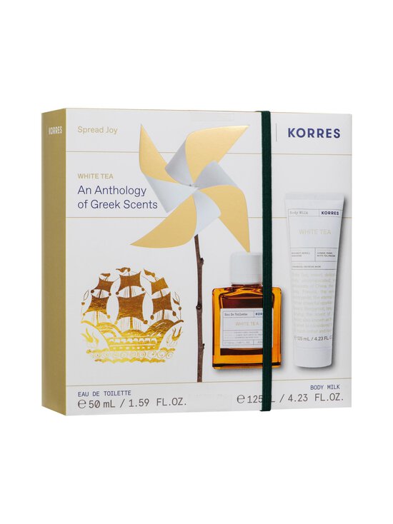 Korres - White Tea EdT & Body Milk Set kosmētikas komplekts 50 + 125 ml - NOCOL - photo 3 Korres - White Tea EdT & Body Milk Set kosmētikas komplekts 50 + 125 ml - NOCOL | Stockmann - photo 3