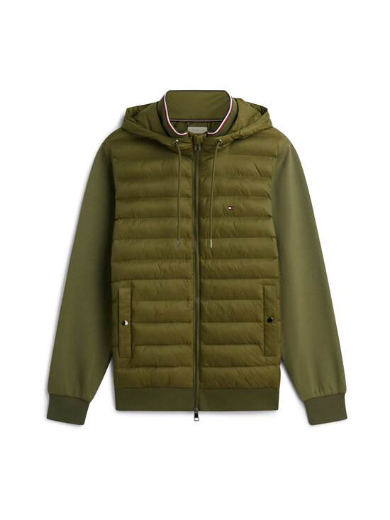 Tommy Hilfiger - Mix Media Regular Hooded hibrīdjaka - MT1 HUNTSMAN GREEN | Stockmann - photo 1