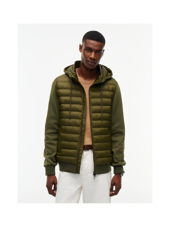 Tommy Hilfiger - Mix Media Regular Hooded hibrīdjaka - MT1 HUNTSMAN GREEN | Stockmann - photo 2