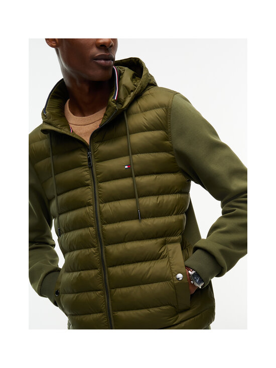Tommy Hilfiger - Mix Media Regular Hooded hibrīdjaka - MT1 HUNTSMAN GREEN | Stockmann - photo 5