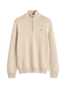 GANT - Casual Cotton Half Zip -neule - 299 SEED MELANGE | Stockmann