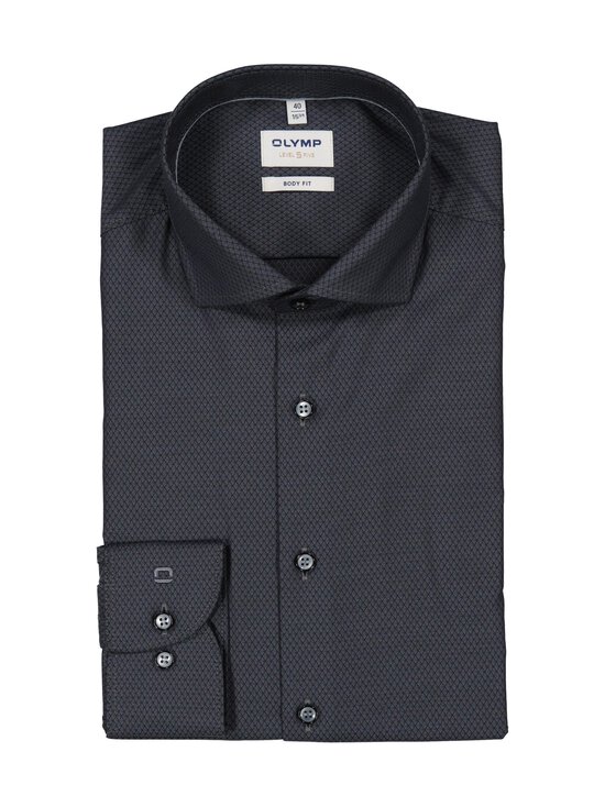 Olymp - Body Fit Level 5 Structure -kauluspaita - 67 ANTHRAZIT | Stockmann - photo 1