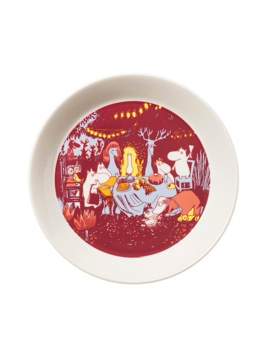 Moomin Arabia - Juhlan Aika -lautanen 19 cm - RED - photo 1 Moomin Arabia - Juhlan Aika -lautanen 19 cm - RED | Stockmann - photo 1