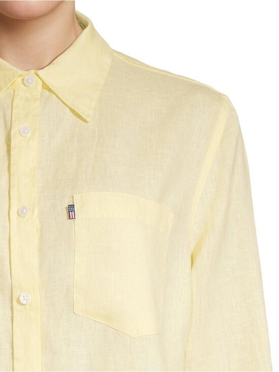 Lexington - Classic-pellavapaitapusero - 300 YELLOW | Stockmann - photo 6