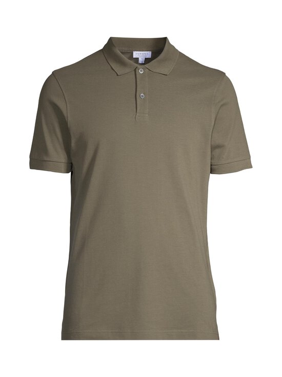 Sunspel - Pique Polo -pikeepaita - KHAKI | Stockmann - photo 1