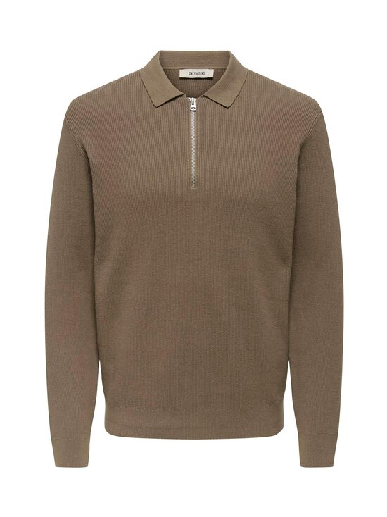 Only & Sons - OnsPhil Half Zip -pikeeneule - DESERT TAUPE - photo 1 Only & Sons - OnsPhil Half Zip -pikeeneule - DESERT TAUPE | Stockmann - photo 1
