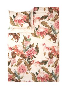 Villa Stockmann - Fantasia satīna gultas veļas komplekts - ROSY/CREAM/GREEN COMBO Villa Stockmann - Fantasia satīna gultas veļas komplekts - ROSY/CREAM/GREEN COMBO | Stockmann