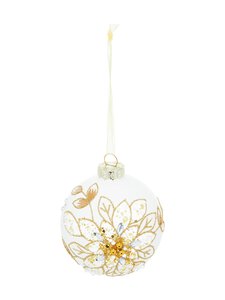 Villa Stockmann - Flower Ball Gems  -joulukoriste - WHITE | Stockmann
