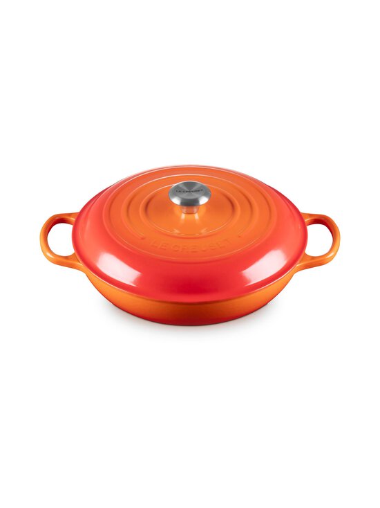 Le Creuset - Signature pot 3.2 l - VOLCANIC (ORANSSI) - photo 2 Le Creuset - Signature pot 3.2 l - VOLCANIC (ORANSSI) | Stockmann - photo 2