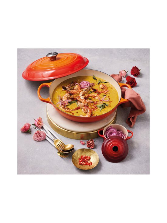 Le Creuset - Signature pot 3.2 l - VOLCANIC (ORANSSI) - photo 6 Le Creuset - Signature pot 3.2 l - VOLCANIC (ORANSSI) | Stockmann - photo 6
