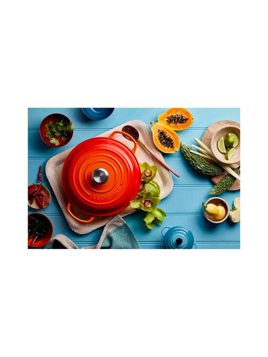 Le Creuset - Signature pot 3.2 l - VOLCANIC (ORANSSI) - photo 8 Le Creuset - Signature pot 3.2 l - VOLCANIC (ORANSSI) | Stockmann - photo 8