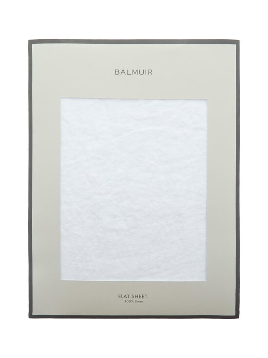 Balmuir - Cesena- pellavainen aluslakana - 980 OPTIC WHITE | Stockmann - photo 2