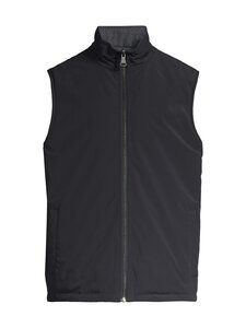 ESSENTIALS by Stockmann - Neo Woolmix - käännettävä liivi - GREY MEL/BLACK | Stockmann