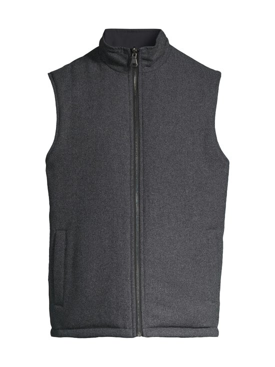 ESSENTIALS by Stockmann - Neo Woolmix - käännettävä liivi - GREY MEL/BLACK | Stockmann - photo 2