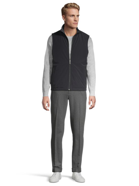 ESSENTIALS by Stockmann - Neo Woolmix - käännettävä liivi - GREY MEL/BLACK | Stockmann - photo 3