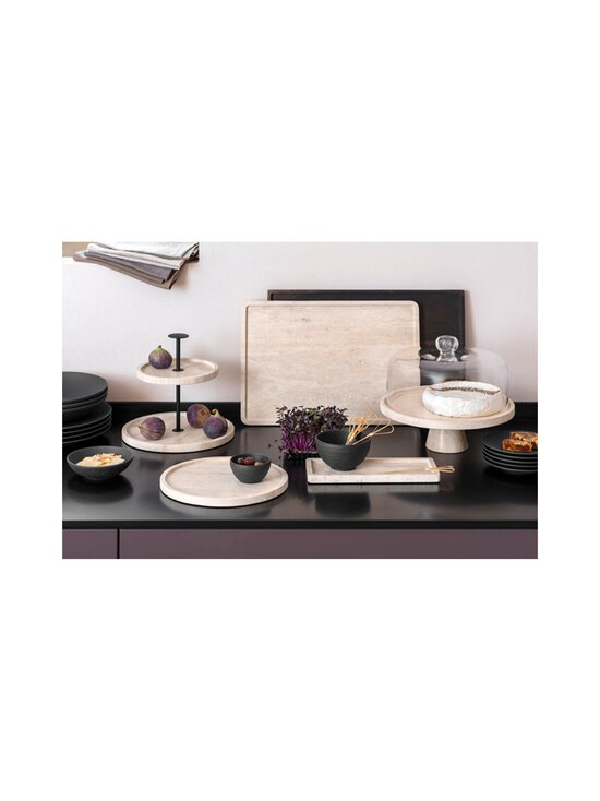Villeroy & Boch - Manufacture Travertine -tarjoilulautanen 24,5 cm - TRAVERTINE - photo 3 Villeroy & Boch - Manufacture Travertine -tarjoilulautanen 24,5 cm - TRAVERTINE | Stockmann - photo 3
