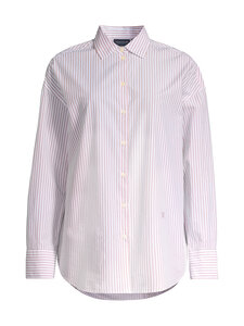 Lexington - Pluus Oversized Lyocell Blend - 290 BEIGE/WHITE STRIPE | Stockmann