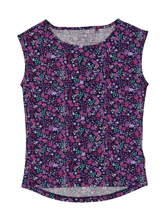 BASIC by Stockmann - Lara Sleeveless Shirt - BLUE AOP - photo 1 BASIC by Stockmann - Lara Sleeveless Shirt - BLUE AOP | Stockmann - photo 1