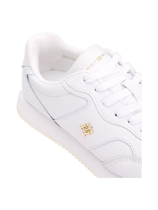 Tommy Hilfiger - Leather Runner -sneakerit - YBS WHITE - photo 5 Tommy Hilfiger - Leather Runner -sneakerit - YBS WHITE | Stockmann - photo 5