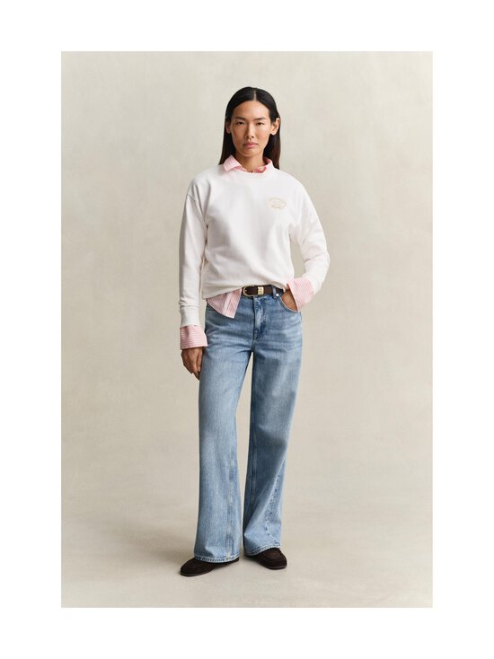 GANT - Rope Graphic -collegepaita - 113 EGGSHELL | Stockmann - photo 5