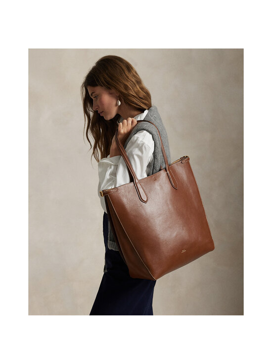 Polo Ralph Lauren - Tote Large ādas soma - 001 CUOIO | Stockmann - photo 5