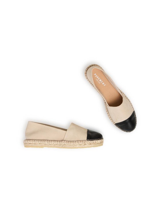 PAVEMENT - Nanna Espadrille -nahkakengät - 333 BEIGE SUEDE/BLACK | Stockmann - photo 5