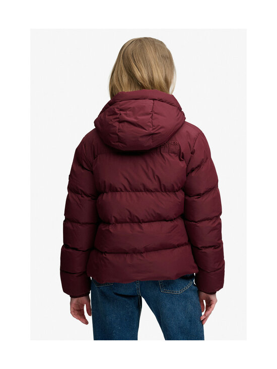 Superdry - Hooded Sports Puffer -toppatakki - 1KD PORT RED | Stockmann - photo 2