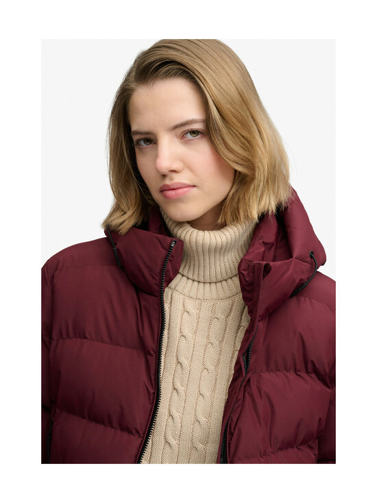 Superdry - Hooded Sports Puffer -toppatakki - 1KD PORT RED | Stockmann - photo 5