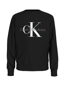 Calvin Klein Kids - CK Monogram Terry -collegepaita - BEH CK BLACK | Stockmann