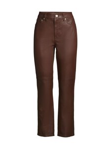 Lauren Ralph Lauren - Nahkahousut - DARK HICKORY | Stockmann