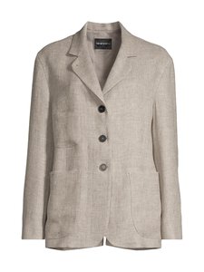 Emporio Armani - Pellavableiseri - O6002 STONE MELANGE | Stockmann