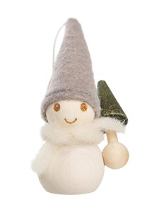 Aarikka - Pakkanen Kuusi -kuusenkoriste - U008 WHITE | Stockmann