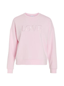 Vila - Vireflect Love O-neck -collegepaita - CHERRY BLOSSOM | Stockmann