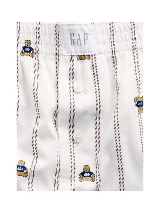 GAP - Poplin Logo Brannan Bear -pyjamashortsit - BRANNAN BEAR V2 | Stockmann - photo 6