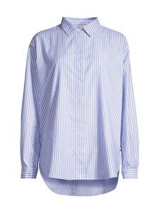 Rue de Tokyo - Shelby Stripe Oxford kreklblūze - BLUE WHITE STRIPE | Stockmann