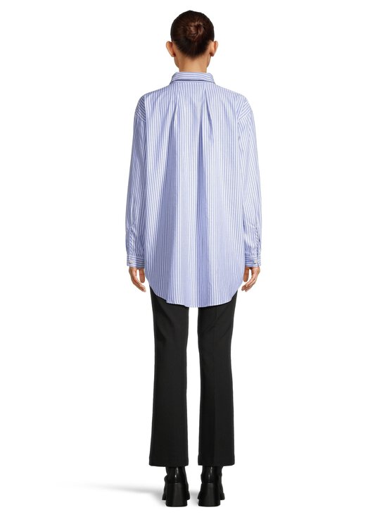 Rue de Tokyo - Shelby Stripe Oxford kreklblūze - BLUE WHITE STRIPE - photo 3 Rue de Tokyo - Shelby Stripe Oxford kreklblūze - BLUE WHITE STRIPE | Stockmann - photo 3