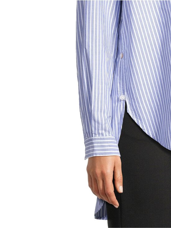 Rue de Tokyo - Shelby Stripe Oxford kreklblūze - BLUE WHITE STRIPE - photo 5 Rue de Tokyo - Shelby Stripe Oxford kreklblūze - BLUE WHITE STRIPE | Stockmann - photo 5