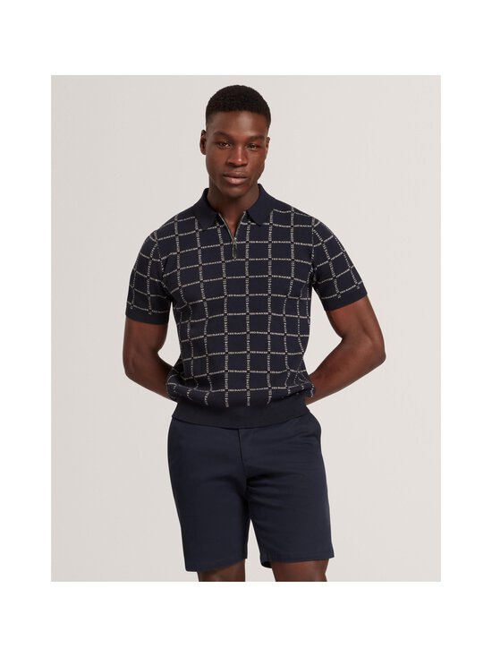 Ted Baker London - Harlends Branded Check -pikeepaita - NAVY - photo 3 Ted Baker London - Harlends Branded Check -pikeepaita - NAVY | Stockmann - photo 3