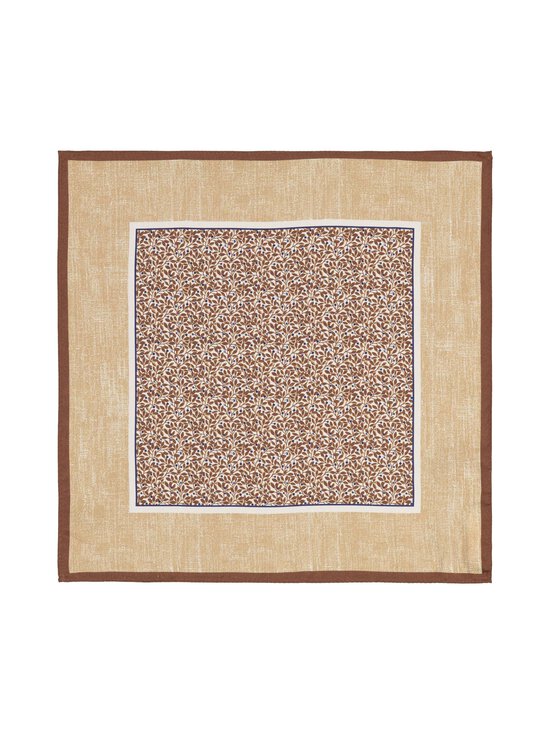 Stockholm Kravatt - Wide Frame -silkkitaskuliina - 3 BROWN/BEIGE | Stockmann - photo 1