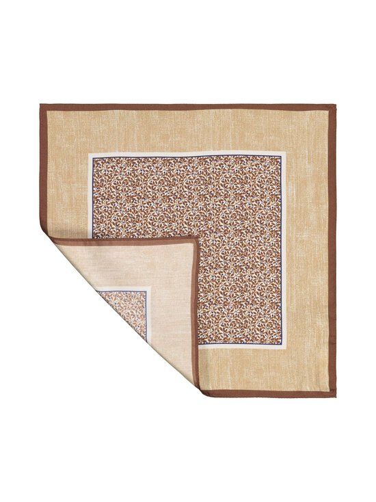 Stockholm Kravatt - Wide Frame -silkkitaskuliina - 3 BROWN/BEIGE | Stockmann - photo 2