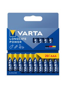 Varta - Patareid Varta Longlife Power AAA,  20 tk - BLUE | Stockmann