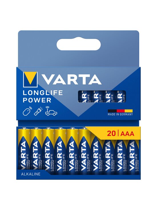 Varta - Patareid Varta Longlife Power AAA,  20 tk - BLUE | Stockmann - photo 1