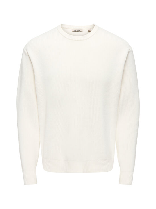 Only & Sons - OnsRodger Relaxed -neulepaita - CLOUD DANCER | Stockmann - photo 1