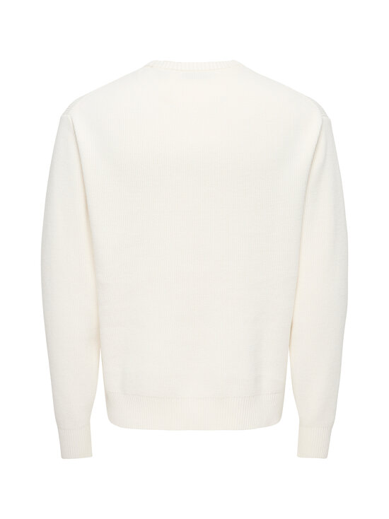Only & Sons - OnsRodger Relaxed -neulepaita - CLOUD DANCER | Stockmann - photo 2