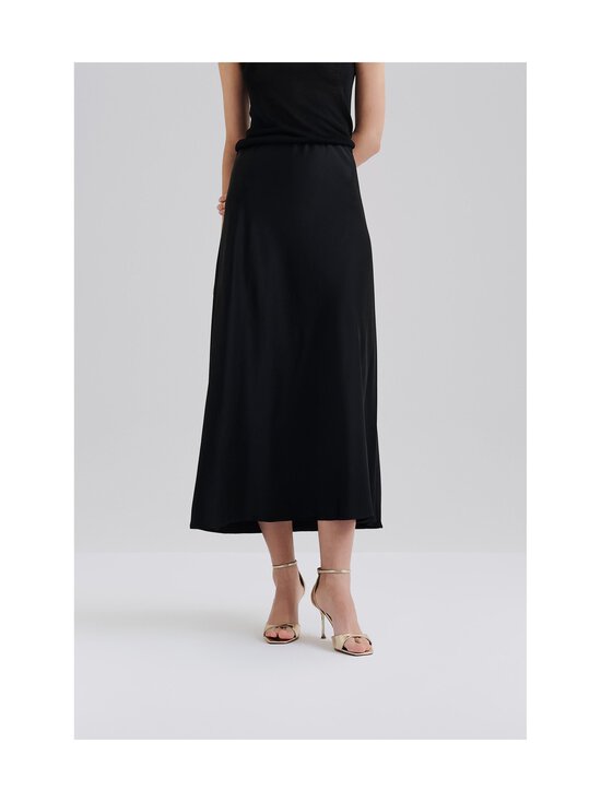 Malina - Midiseelik Aubree Satin - BLACK | Stockmann - photo 3