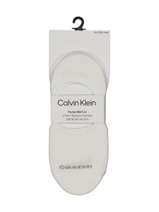 Calvin Klein - Sokid Step Mid Cut, 2 paari - 002 WHITE | Stockmann