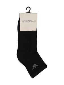Emporio Armani - Zeķes 3 iepak. - MC061 BLACK/BLACK/BLACK Emporio Armani - Zeķes 3 iepak. - MC061 BLACK/BLACK/BLACK | Stockmann